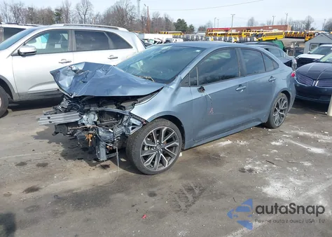 2021 Toyota Corolla Se from USA, damaged, VIN JTDS4MCEXMJ071699